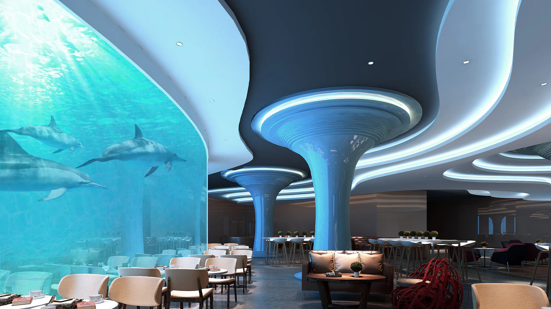 Shanghai Botao Aquarium acrylic engineering and immersive aquarium design